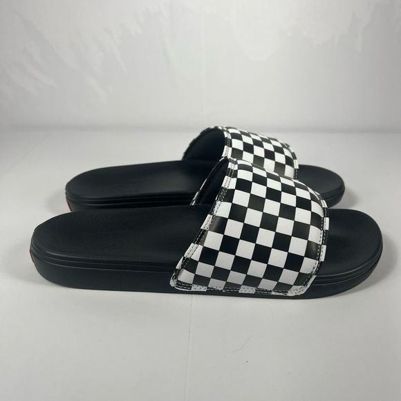 Vans Shoes Vanscheckeredslidemens2 Poshmark